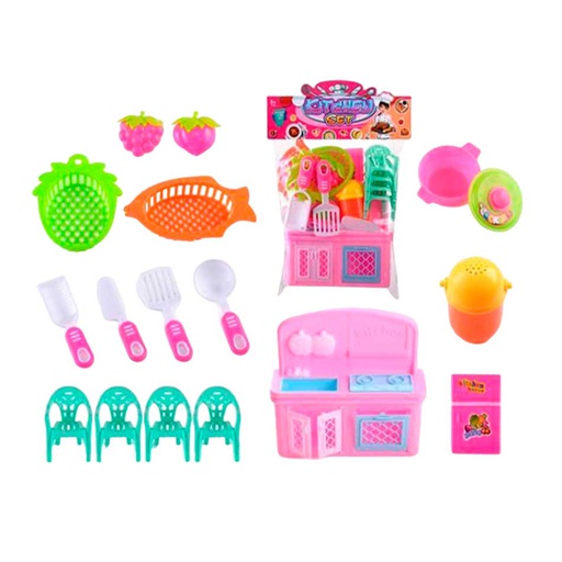 [6101746] Set Cocina C/Lavaplato Funda Kitchen 7130-18