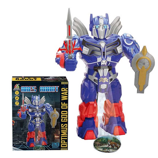 [6103450] Robot Ares Optimus Con Luz Sonido Y Proyector 8671