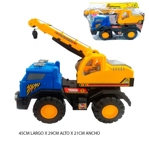 [6103002] Camión Grúa Con Brazo Giratorio 52X48X21Cm | 363A