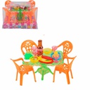 Juego Comedor Con Accesorios Caja 77-64