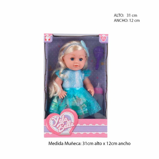 [6101100] Muñeca Accesorios Yala Bella Caja Yl1893G
