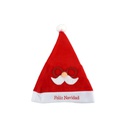 Adorno Navidad Gorro C/Bigote Mia11138