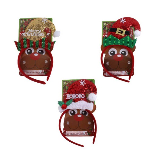 [6200002] Diadema Navideñas Forma Gorro MIA11145