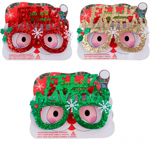 [6200009] Gafas Navideñas Feliz Navidad MIA11144