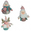 Muñeco P/Colgar Papanoel/Muñeconieve Mia11257