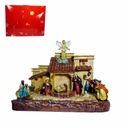 Nacimiento Resina Con Luz Mia11037