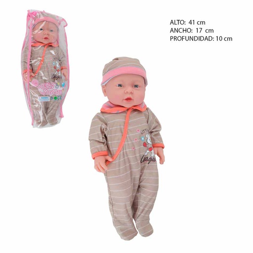 [6101038] Muñeca Baby May May D/ Surtido Funda 365-M