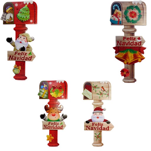 [6200667] Aplique Navidad P/Colgar Mia11234