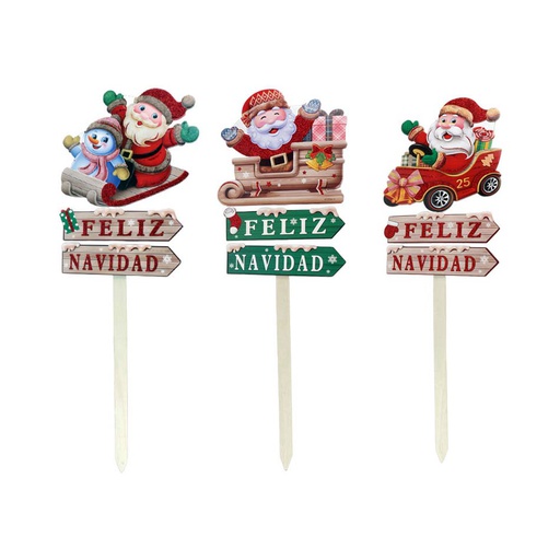 [6200679] Letrero Deco P/Patio Navidad Mia11244