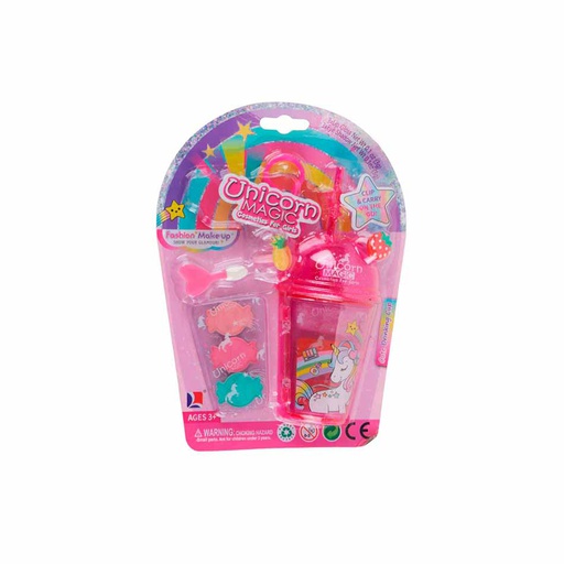 [6102132] Set Maquillaje Vaso De Unicornio Blister | 71007A