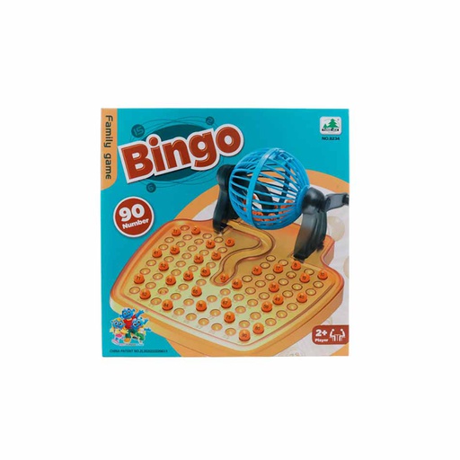 [6100496] Bingo Giratorio Clásico Con Fichas Numeradas 8234B