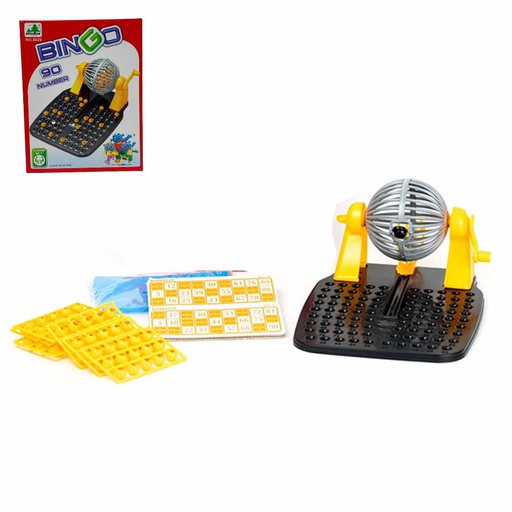 [6100491] Juego De Bingo Lotto Manual Con 24 Card 8020G