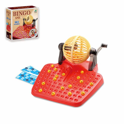 [6100495] Juego De Bingo Lotto Manual Con 48 Card 8233B