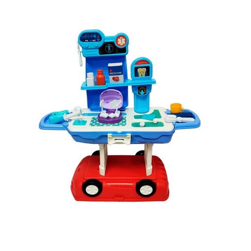 [6102041] Set Medico Accesorios Armable 2En1 37 Piezas Caja 8044