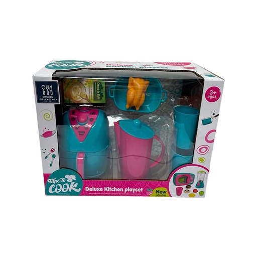 [6102004] Set Electrodomestico Plástico 7 Piezas Caja 923B/925B