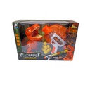 Dinosaurio Lanzador Con Pistola Y Bolas De Espuma A994