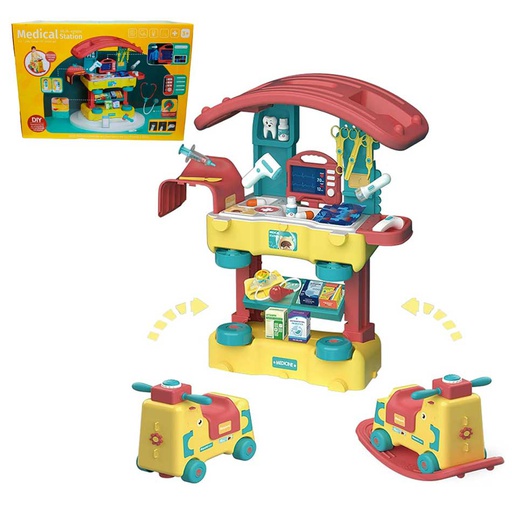 [6101963] Estación Medica Accesorios Armable 3En1 Wy5033A