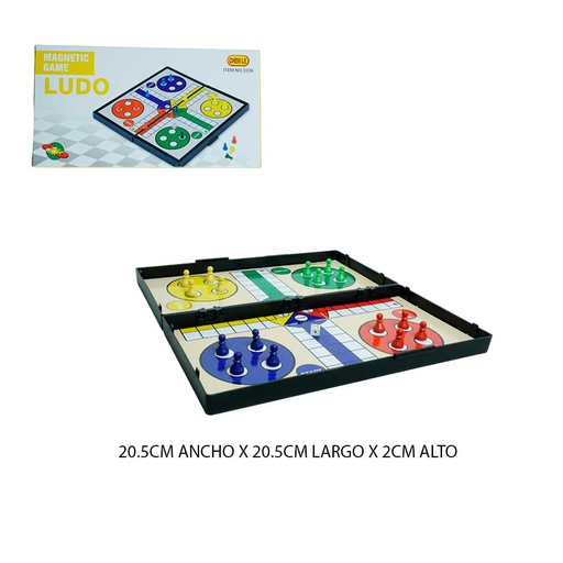 [6100527] Juego De Mesa Parchis Magnetico 3339