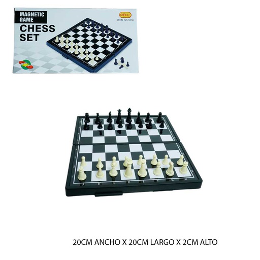 [6100529] Juego De Mesa Ajedrez Magnetico 3338