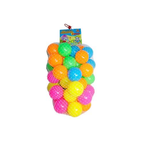[1800321] Set Pelotas De Colores X50 6.5Cm Malla | Bs65