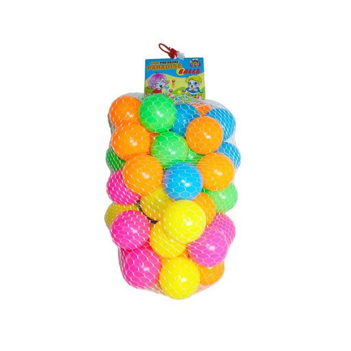 [1800322] Set Pelotas De Colores X50 7.5Cm | Bs75