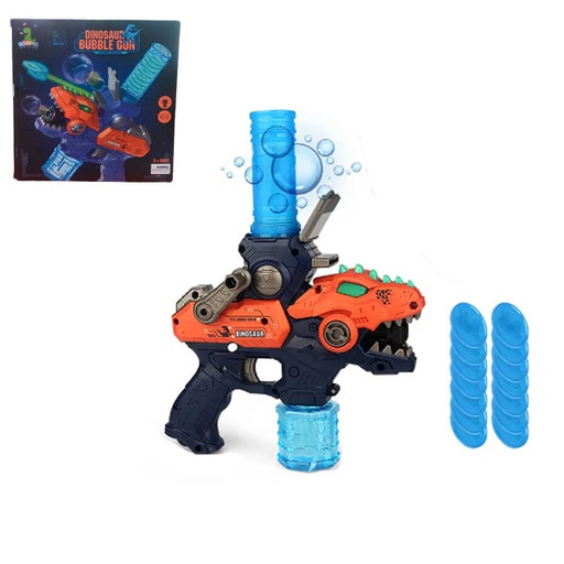 [6102265] Pistola D/Burbuja Dinosaurio Caja 8811-3
