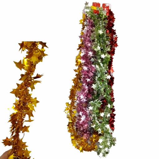 [6201445] Guirnalda Deco Navidad 2M Surtido Mia11175