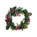 Corona Navideña con Piñas 22cm MIA11288