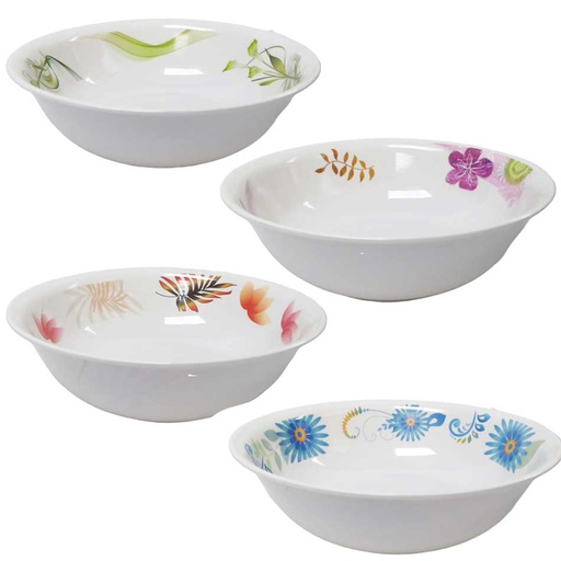 [1205360] Bowl Melamina Diseño Surtido 9 Pulgadas 217B