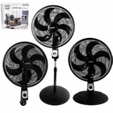 Ventilador 3en1 Silencioso 18 pulgadas Negro Smart Home SSF-1806B