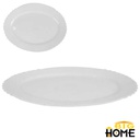 Plato Tendido Opal Ovalado 14 pulgadas Big Home Blanco LKYP140/4