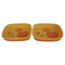 Set Jaboneras Plastica Diseño Caracol Mia12617