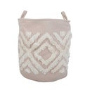 Cesto Plegable De Tela 35*40Cm Beige Mia11679