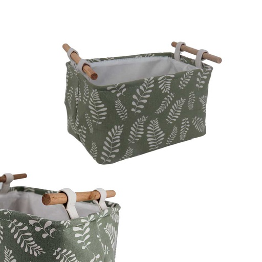 [1702043] Cesto Organizador Con Asas 30X20X18Cm Mia11701